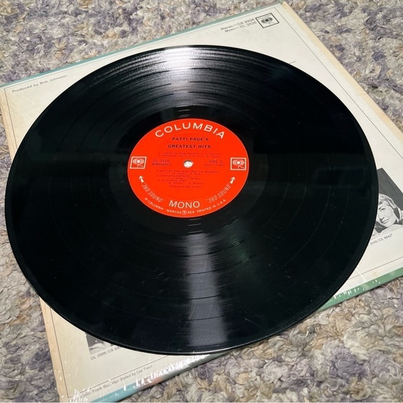 Patti Page- Greatest Hits- vintage vinyl record from 1966 - Picture 6 of 9